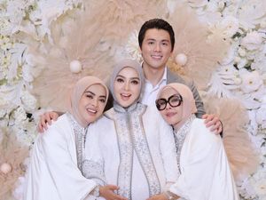Kebahagiaan Keluarga di Kehamilan Pertama Syahrini Kebahagiaan Keluarga di Kehamilan Pertama Syahrini