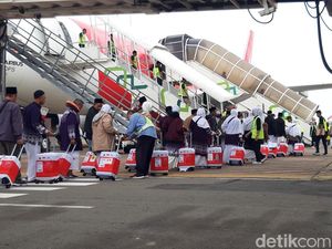 Sakit di Pesawat, 1 Calon Haji Asal Batang Diturunkan di Deli Serdang