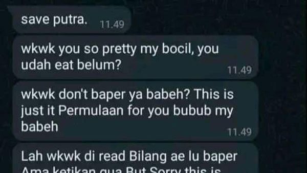 Kumpulan Chat WhatsApp Random, Bikin Cekikikan
