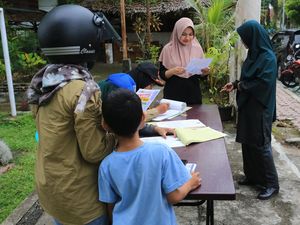 Polisi Syariah Islam di Aceh Barat Gelar Razia Busana Muslim