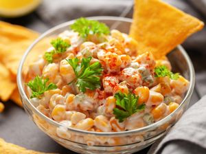 Resep Jagung Mayo Pedas ala Mexico, Camilan yang Gurih Enak