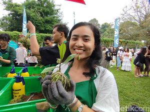 Kebun Raya Bali Edukasi soal Tanaman Kantong Semar Lewat Musik