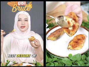Tasyi Athasyia Bikin Ubi Brulee yang Lagi Viral Tanpa Blow Torch Tasyi Athasyia Bikin Ubi Brulee yang Lagi Viral Tanpa Blow Torch