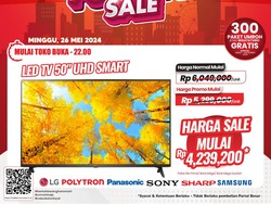 Boleh Nih! Smart TV UHD di Transmart Full Day Sale Diskon sampai Rp 3,5 Juta