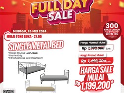 Cari Tempat Tidur? Besok ke Transmart Full Day Sale Aja, Lagi Diskon Gede