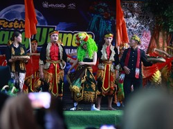 Gelar Ekspresi Seni Pelajar Banyuwangi lewat Festival Padhang Ulanan