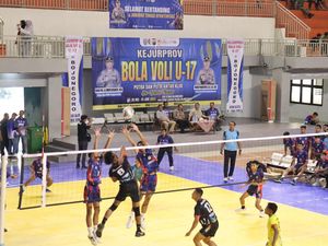 PBVSI Jatim Cari Bibit-bibit Atlet Voli Lewat Kejurprov U-17 di Bojonegoro