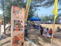 Antusiasme Pengunjung di Hari Terakhir Festival Tepi Pantai Kenjeran