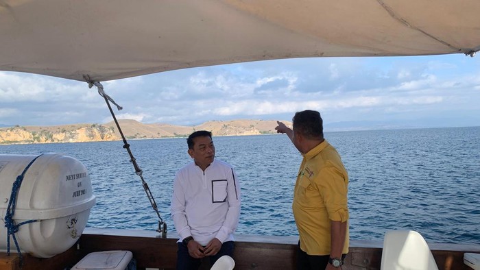 Kepala Staf Presiden (KSP) Moeldoko saat mengunjungi Bima, Nusa Tenggara Barat (NTB), Kamis (23/5/2024). (Foto: Dispar Kabupaten Bima)