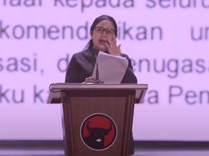 Tangisan Puan Maharani di Rakernas V PDIP, Singgung Kader Tak Beretika
