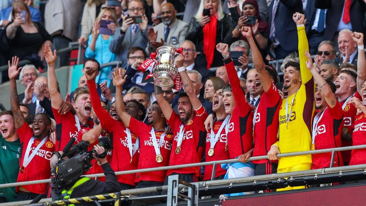 Manchester United tampil sip di final Piala FA, di Liga Inggris musim ini ke mana saja? (Foto: CameraSport via Getty Images/Alex Dodd - CameraSport)