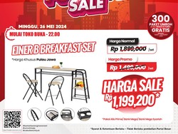 Di Transmart Full Day Sale Ada Meja Makan Unik, Harga Dijamin Murah