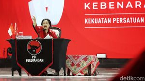 Pidato Politik Megawati Tutup Rakernas V PDIP
