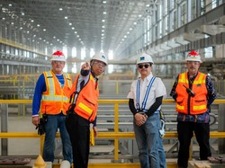 Smelter Freeport di Gresik Rp 58 T Resmi Beroperasi, Hasilkan Tembaga-Emas