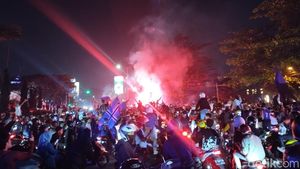 Pesta Kemenangan Bobotoh di Bandung