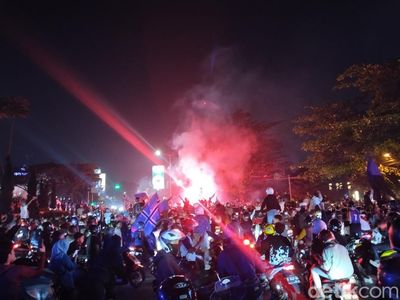 Pesta Kemenangan Bobotoh di Bandung