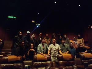 Nobar Film Tuhan Izinkan Aku Berdosa, Sandiaga Puji Pesan Moralnya