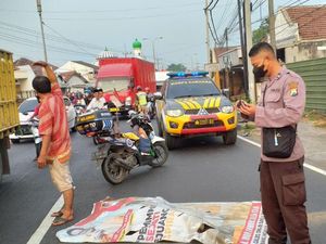 Pemotor vs Pejalan Kaki di Mojokerto, 1 Orang Tewas dan 1 Luka