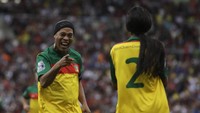 Menurut penyelenggara, sekitar 42.000 tiket terjual. AP/Bruna Prado  