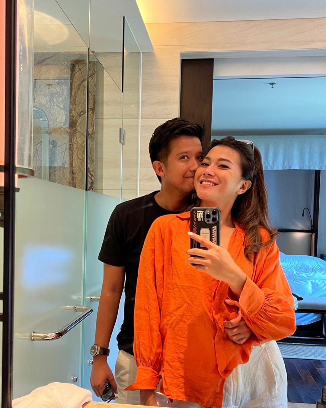 Dita Fakhrana dan Suami