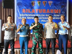 Propam dan Polisi Militer TNI di Riau Bahas Pilkada-Disiplin Personel