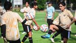 Intip Latihan Timnas Putri Indonesia Jelang Laga Persahabatan Lawan Singapura