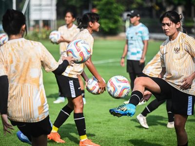 Intip Latihan Timnas Putri Indonesia Jelang Laga Persahabatan Lawan Singapura