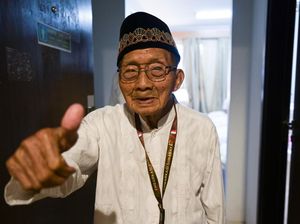 Jemaah Haji Tertua Indonesia Tiba di Makkah, Berusia 110 Tahun Jemaah Haji Tertua Indonesia Tiba di Makkah, Berusia 110 Tahun