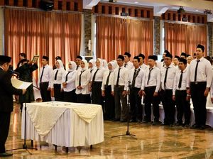 KPU Lantik 204 PPS Pilwalkot Bogor 2024, 58,8% Petugas saat Pilpres KPU Lantik 204 PPS Pilwalkot Bogor 2024, 58,8% Petugas saat Pilpres