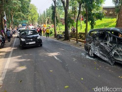 Kecelakaan Maut di Jalan Kolonel Masturi gegara Rem Truk Blong