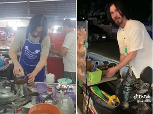 Mirip Keanu Reeves, Pria Ini Kerja Jualan Kaki Lima hingga Cuci Piring Mirip Keanu Reeves, Pria Ini Kerja Jualan Kaki Lima hingga Cuci Piring