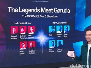 Oppo Gelar Tanding Indonesia All-star Vs Legenda Liga Champions