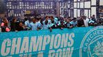 Potret Meriah Parade Juara Manchester City
