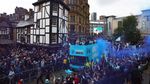 Potret Meriah Parade Juara Manchester City