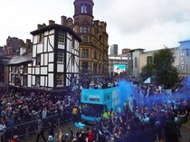 Potret Meriah Parade Juara Manchester City
