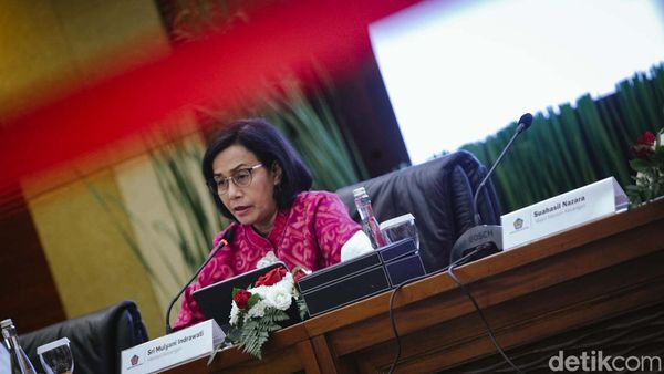 Sri Mulyani Paparkan APBN Surplus Rp 75,7 Triliun