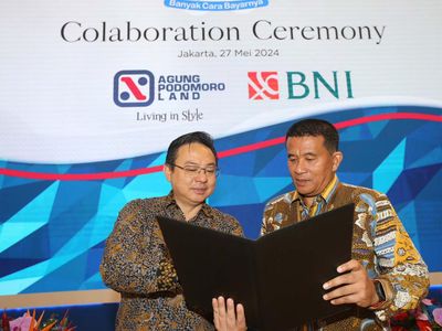 Agung Podomoro Gandeng BNI untuk Penyedia Fasilitas KPR