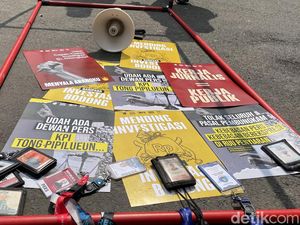 Solidaritas Jurnalis Bandung Lawan RUU Penyiaran