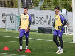 Courtois atau Lunin untuk Final UCL? Ini Jawaban Terbaru Ancelotti