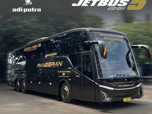 Ini Baru Bus Pariwisata Spek Sultan: Bodi Adiputro SHD, Sasis Tronton