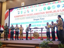 Kampanye Keselamatan Berlalu Lintas di Riau, Kapolda: Ini Peran Semua Pihak