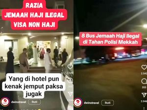 Viral Diduga Rombongan WNI Terjaring Razia Polisi Saudi Imbas Haji Ilegal Viral Diduga Rombongan WNI Terjaring Razia Polisi Saudi Imbas Haji Ilegal