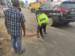 Mahasiswi Tewas Terlindas Truk di Serpong Tangsel