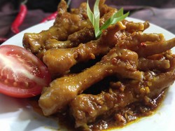 Resep Ceker Ayam Bumbu Rica-rica Jawa, Gurih Pedasnya Nampol