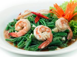 Resep Tumis Daun Labu dan Udang, Renyah Gurih untuk Lauk Makan Siang Resep Tumis Daun Labu dan Udang, Renyah Gurih untuk Lauk Makan Siang