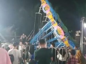 Pasar Malam di Way Kanan Ditutup Sementara Imbas Wahana Ambruk Pasar Malam di Way Kanan Ditutup Sementara Imbas Wahana Ambruk