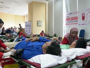 Program Sehati Alfamart Kumpulkan 268 Kantong Darah dari Pendonor Program Sehati Alfamart Kumpulkan 268 Kantong Darah dari Pendonor