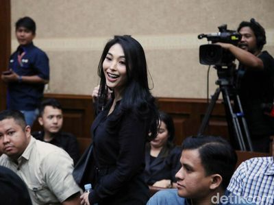 Ekspresi Biduan Nayunda saat Bersaksi di Sidang SYL