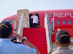 Jokowi Bertolak ke Pekalongan, Takziah ke Rumah Duka Istri Habib Luthfi