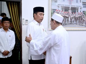 Jokowi Berduka Istri Habib Luthfi Wafat: Semoga Amal Almarhumah Diterima